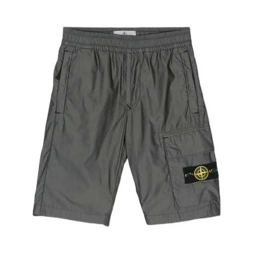 Compass Patch Elasticated Waistband Shorts
