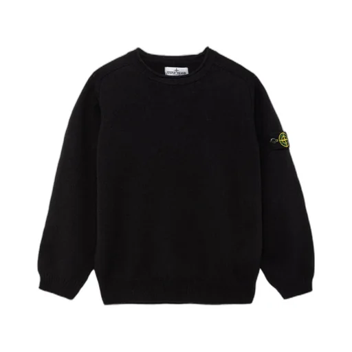 Junior Compass-Badge Crewneck Jumper