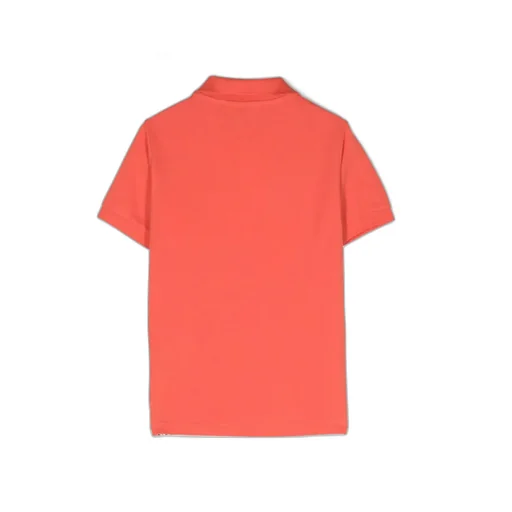Compass-Motif Polo Shirt