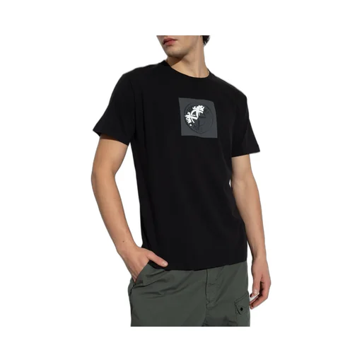 Compass-Print Cotton T-Shirt
