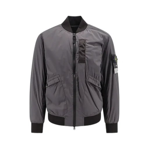 Compass-Badge Bomber Jacket