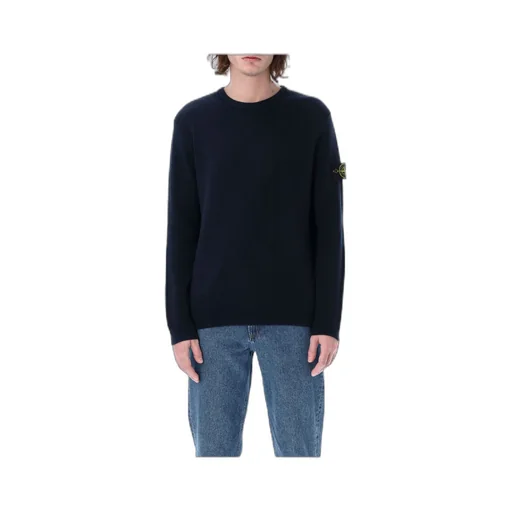 Logo-Patch Crewneck Jumper