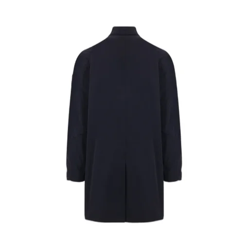 Compass-Badge Long-Sleeved Coat