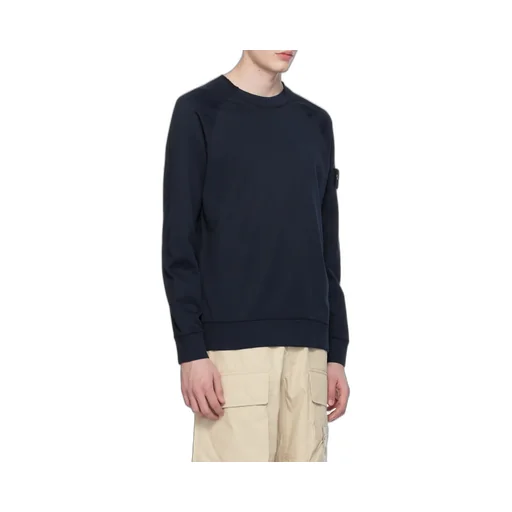 Compass Logo Patch Crewneck Sweatshirt
