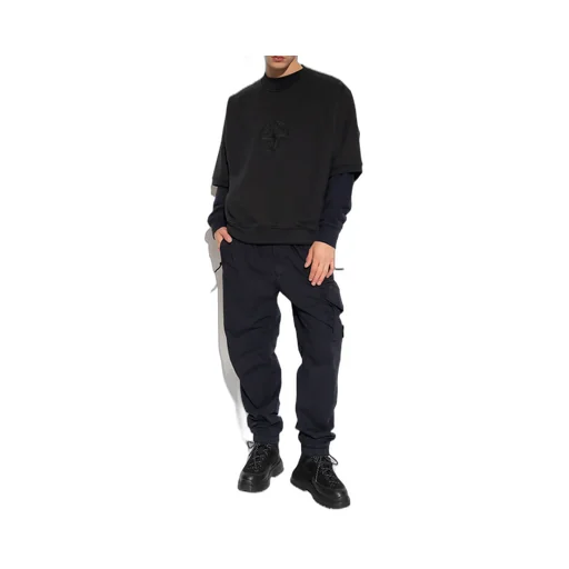 Compass-Embroidered T-Shirt