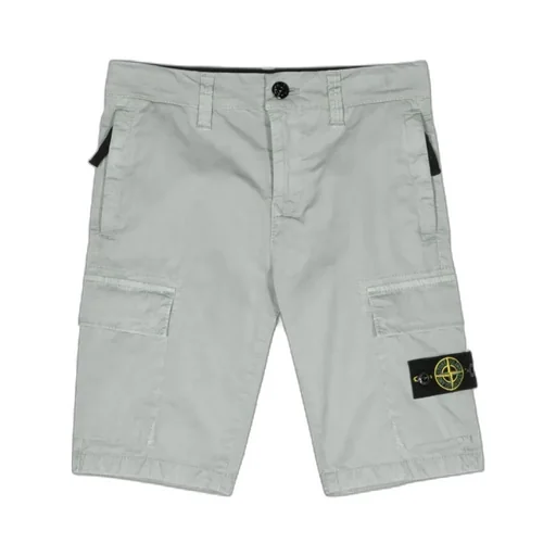 Compass Patch Knee-Length Cargo Shorts