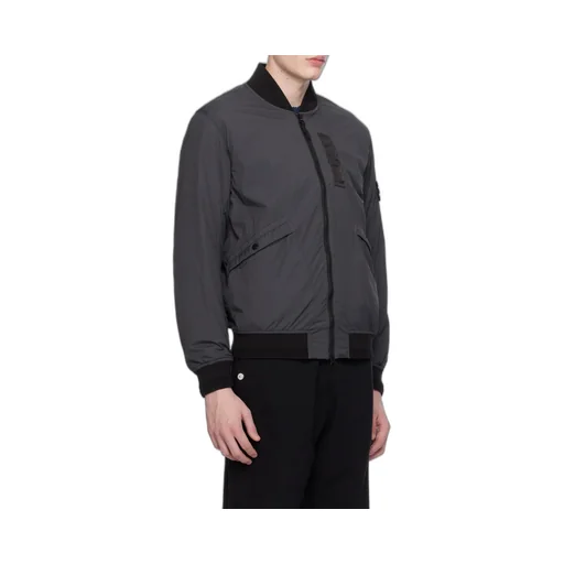 Compass-Badge Bomber Jacket