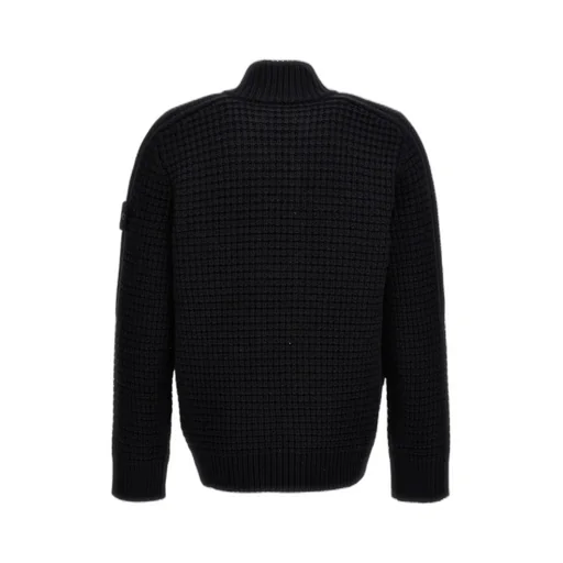 Long-Sleeved Knitted Cardigan