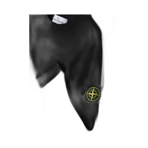 Compass-Badge Cotton Jumper