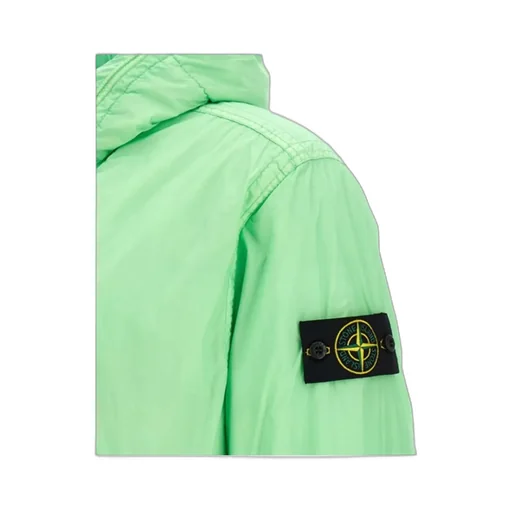Logo-Patch Hooded Jacket
