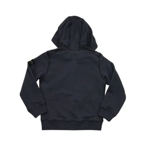 Logo Patch Zipped Hoodie