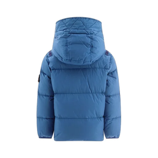 Junior Compass-Motif Hooded Jacket