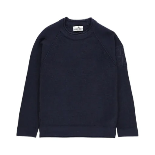 Logo Embroidered Knitted Jumper