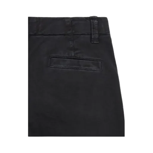 Compass-Patch Straight-Leg Cargo Trousers