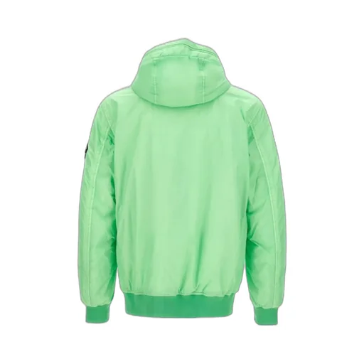 Logo-Patch Hooded Jacket