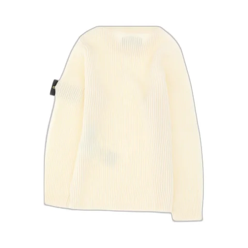 Compass-Badge Virgin-Wool Jumper