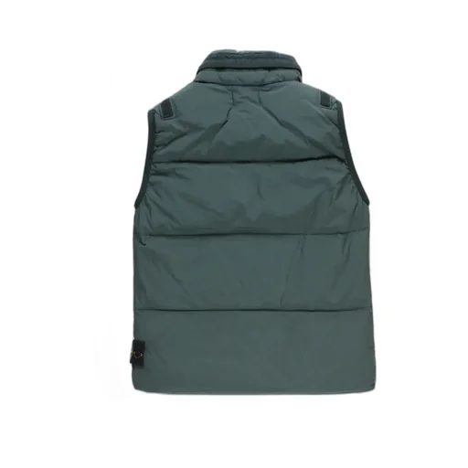 Compass-Patch Quilted Gilet