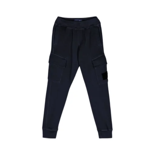 Compass Decal Overalls Casual Pants
