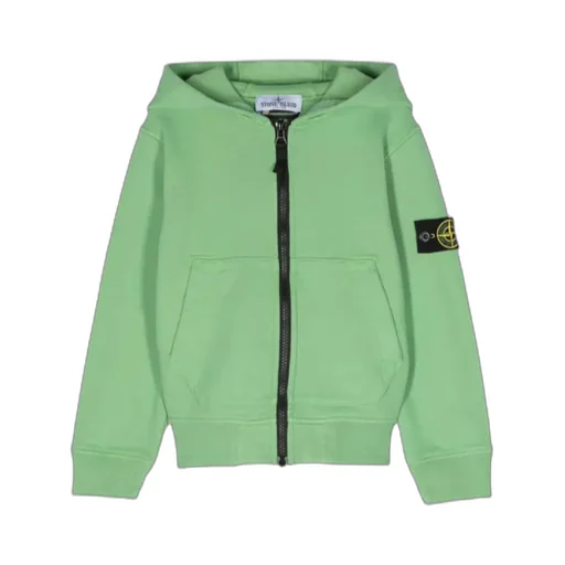 Compass-Patch Zip-Up Jacket