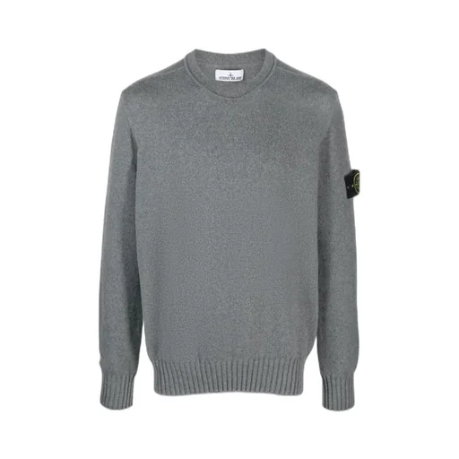 Logo Patch Crewneck Jumper