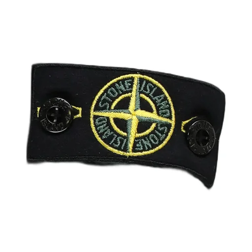 Compass-Badge Padded Jacket
