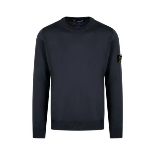 Logo Patch Crewneck Jumper