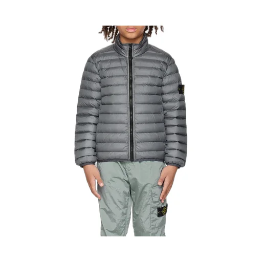 Quilted Patch Down Jacket