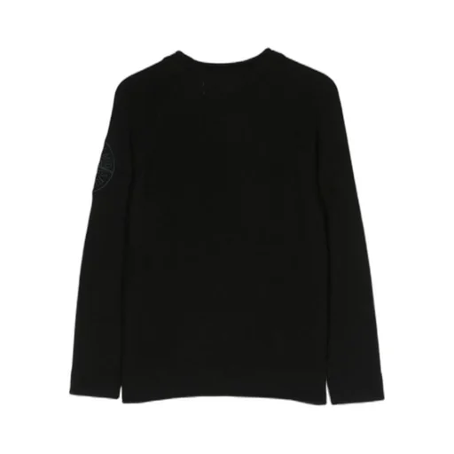 Embroidered-Logo Crew-Neck Jumper