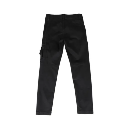 Compass-Patch Straight-Leg Cargo Trousers