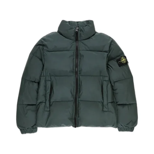 Compass-Badge Padded Jacket