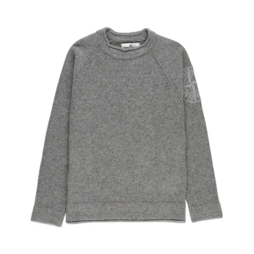 Junior Logo Embroidered Knitted Jumper