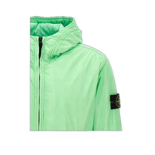 Logo-Patch Hooded Jacket