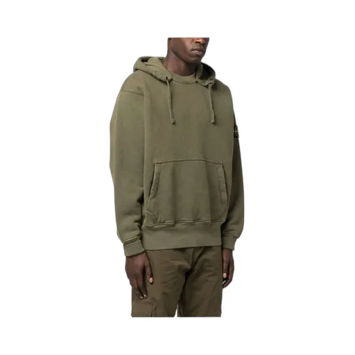 Compass-Patch Drawstring Hoodie