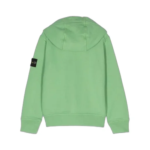 Compass-Patch Zip-Up Jacket