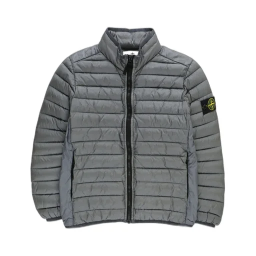 Quilted Patch Down Jacket