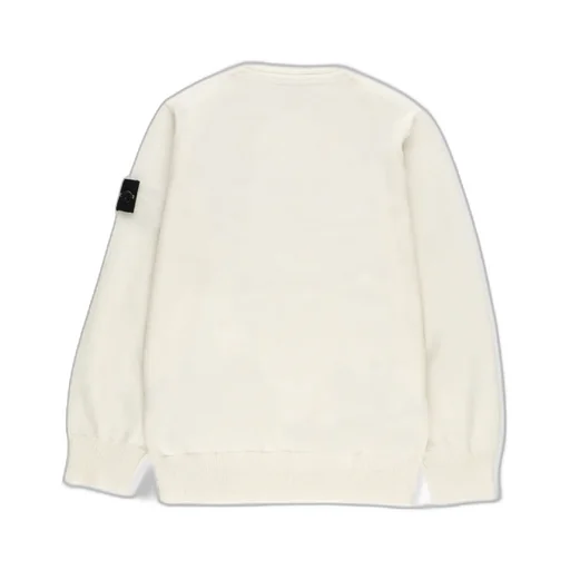 Junior Compass-Patch Crewneck Jumper