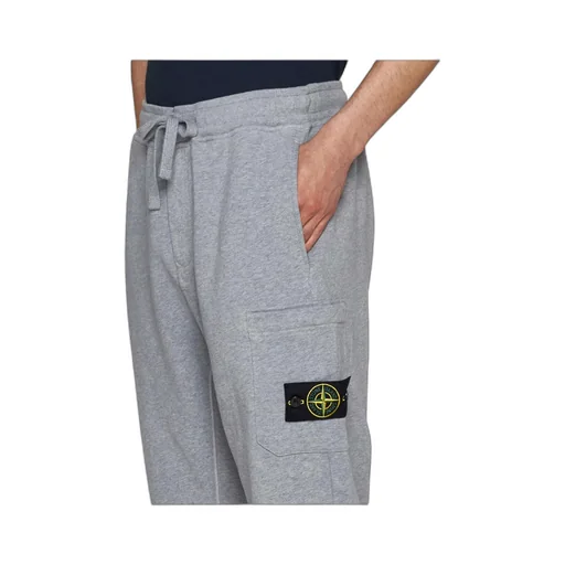 Logo Patch Drawstring Track Trousers
