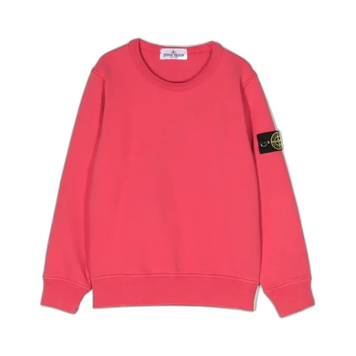 Compass-Motif Crewneck Sweatshirt
