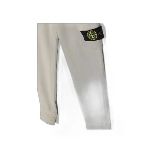Compass-Motif Cotton Track Pants