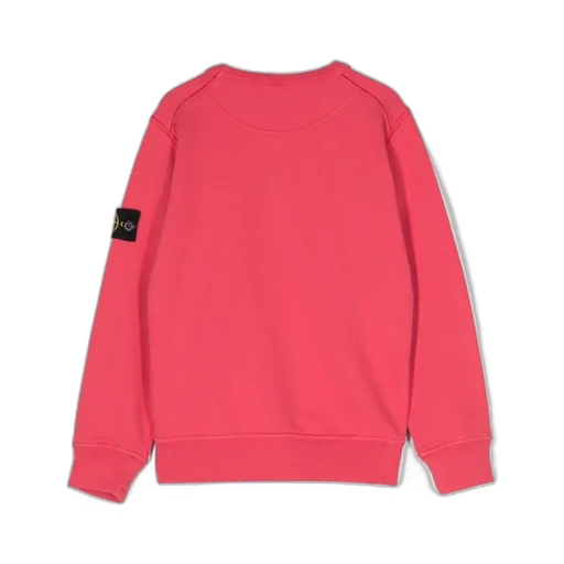 Compass-Motif Crewneck Sweatshirt