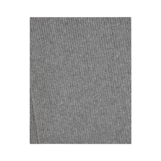 Junior Compass-Motif Ribbed Knitted Scarf
