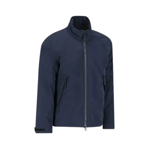 Compass Patch Zip-Up Windbreaker