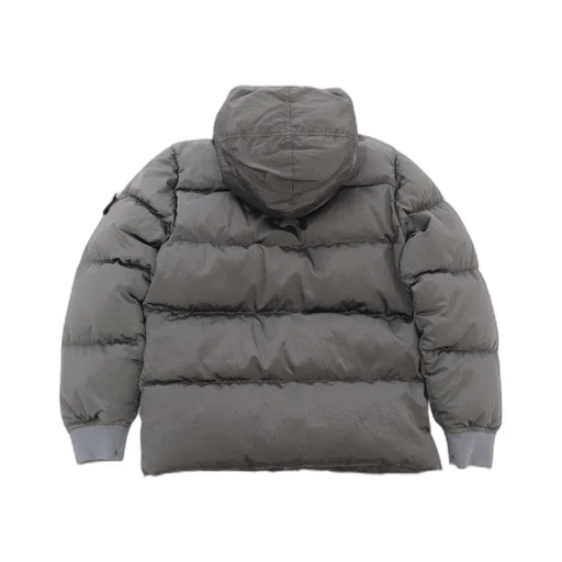 Junior Compass-Badge Zipped Padded Jacket