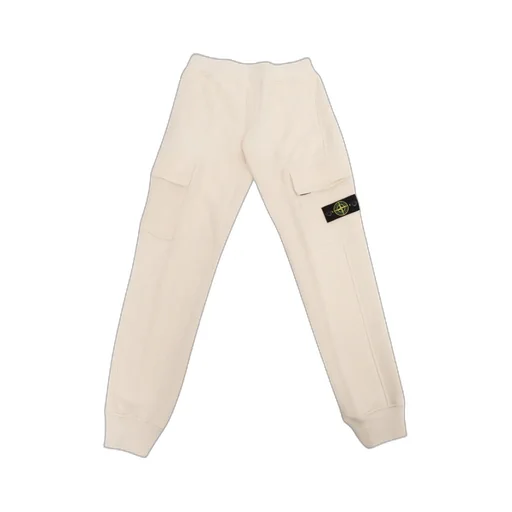 Compass-Patch Cotton Cargo Trousers