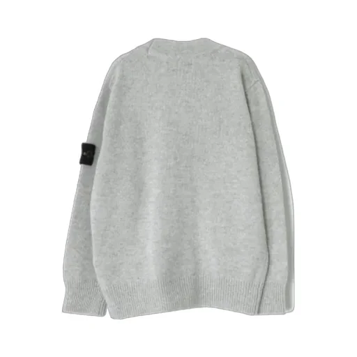 Compass-Badge V-Neck Cardigan