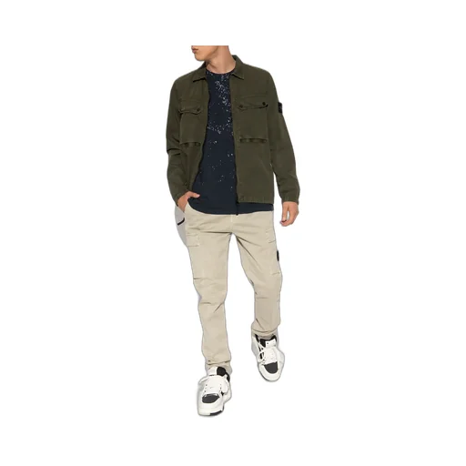 Tapered-Leg Cargo Trousers