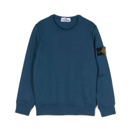 Compass-Badge Cotton Sweatshirt