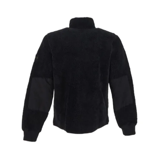 Junior Compass-Patch Sherpa Zipped Jacket