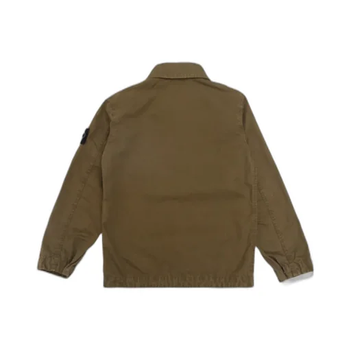 Compass-Patch Cotton Jacket