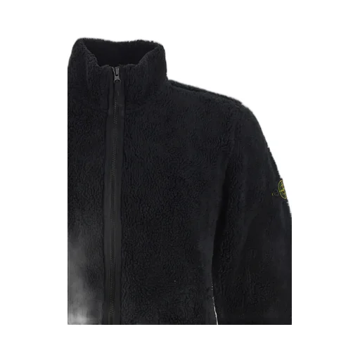 Junior Compass-Patch Sherpa Zipped Jacket
